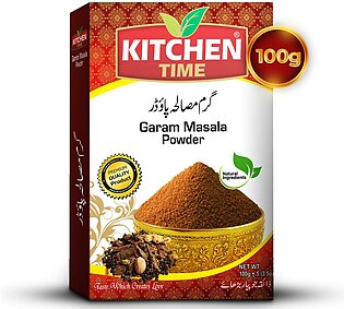 Garam Masala - Garam Masala Powder - Pure Garam Masala - Export Quality Masala - Garam Masala 100g By Kitchen Time Foods