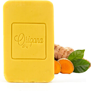 Turmeric Handmade Soap With Lemon Grace Essential Oil By Origana