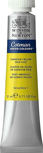 Winsor & Newton Cotman Water Colour Paint, 21ml tube Cadmium Yellow Pale Hue