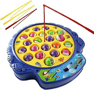 Fishing Game Toy Set With Rotating Board Fun To Play
