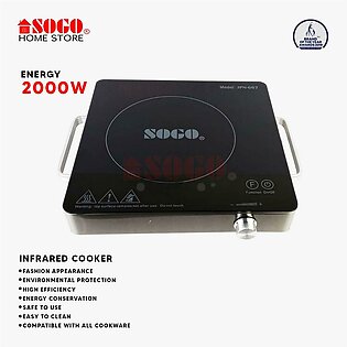 Sogo Electric Stove/infrared Cooker (jpn-667) Silver