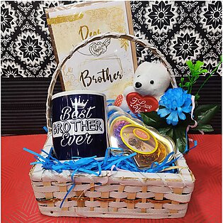Gift Basket For Brother Happy Birthday Gift Basket For Brother , Men Fashion , Gift For Boys And Men , Baskets For Gift , Birthday Gift Basket For Brother Chocolate Box For Gift