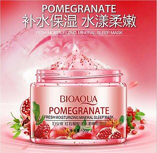 Bioaqua Pomegranate Fresh Moisturizing Mineral Sleep Mask-120g Bqy6049