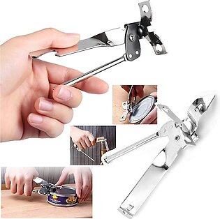 Stainless Steel Tin Can Cutter & Bottle Opener