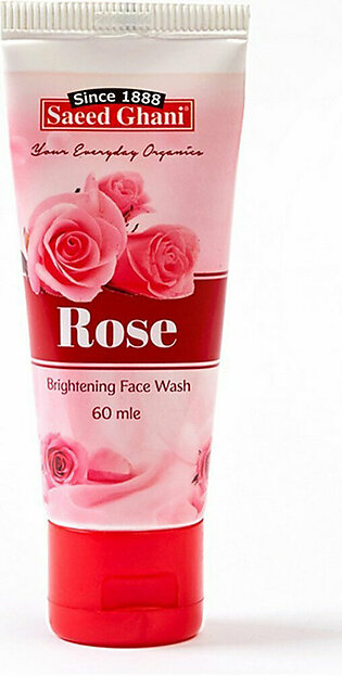 Saeed Ghani Rose Face Wash (60ml)