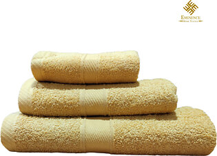 Eminence 3 Pcs Bath Towel Set Basic, 1 Bath Towel, 1 Hand Towel, 1 Kitchen Towel, Extra Soft Towels