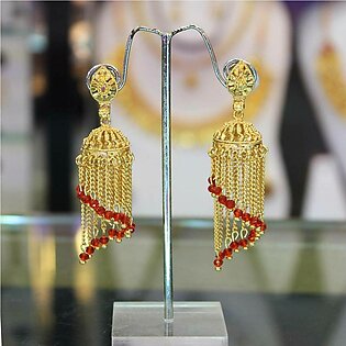 New Light Weight Gold Plated Earring Designs / Daily Wear And Party Wear Gold Earring Designs