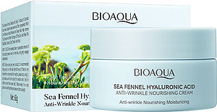 Bioaqua Sea Fennel Hyaluronic Acid Moisturizing Face Cream Anti Wrinkle Anti Aging Brightning Cream 60g