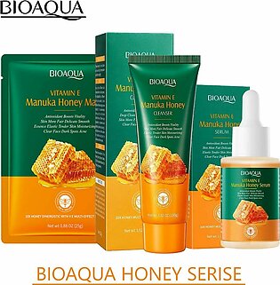 Bioaqua New Vitamin E Manuka Honey Skin Purifying Oil Control Pores And Moisturizing Series