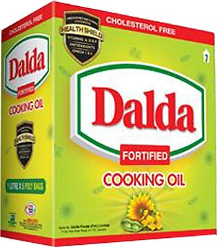 Dalda Cooking Oil 1x5kg Pillow Pouch