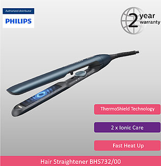 Philips Bhs732/00 Hair Straightener - Series 7000 - Faster Straightening - Thermoshield Technology