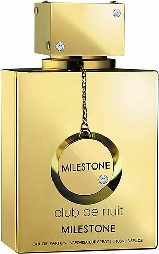 Armaf Club De Nuit Milestone For Unisex, Eau De Parfum 105ml, Gold - Perfume For Men & Women, Long Lasting, Fragrances