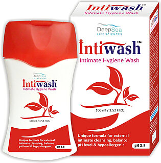 Medicated Intiwash Feminine Hygiene Wash 100 Ml Deepsea Life Sciences
