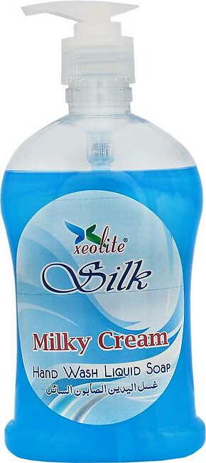 Xeolite Silk Handwash Liquid Soap 450ml - Milky Cream
