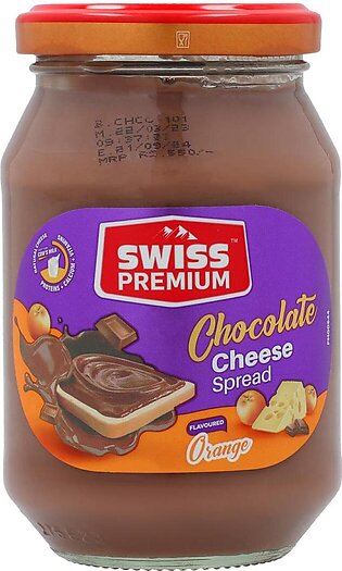 Swiss Premium Chocolate Cheese Spread - Orange Flavored 280 Gm