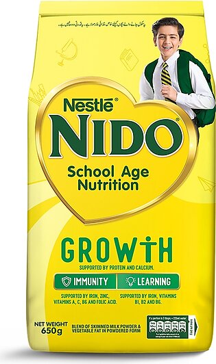 Nestle Nido School Age Nutrition Powder 650g Pouch