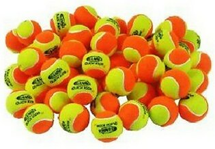 Pack Of 48 Tennis Balls Orange And Green