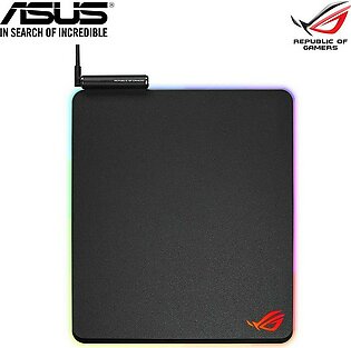 Asus Rog Balteus Rgb Gaming Mouse Pad With 15-zone Aura Sync Lighting, Portrait Hard Surface, Usb Passthrough