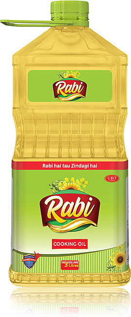Rabi Cooking Oil 3 Litre Bottle | Best Cooking Oil In Pakistan | Cooking Oil Bottle