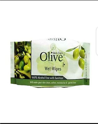 Olive Wet Wipe Skin Care Wet Baby Wipes