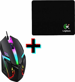 Rgb Mouse - Dragon Mouse Pad - Logitech Mouse Pad Best Quality Gamers And Basic Work