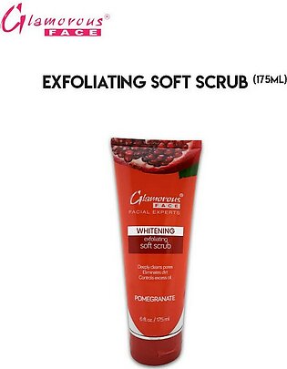 Glamorous Face  Exfoliating Soft Scrub, With Pomegranate Extracts, Tube 175ml.