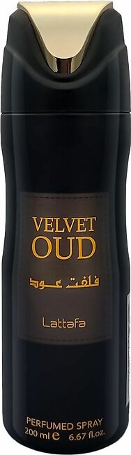Velvet Oud Lattafa Deodorant Body Spray 200ml