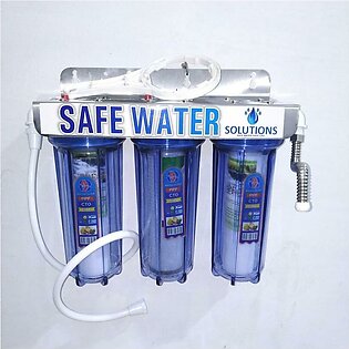 Water Filter 3 Stages | water filter for home | water filter with steel plate | water purifier for home