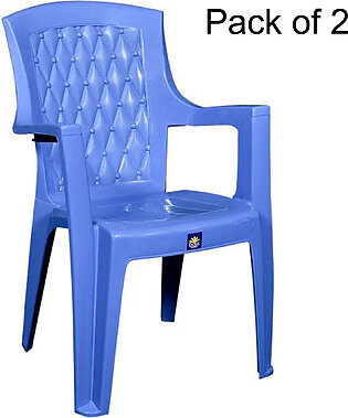 Boss Bp-619- (pack Of 2) Full Plastic High Back Chair