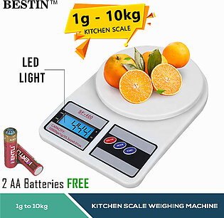 10kg Electronic Digital Kitchen Scale Ideal For Mother & Baby Cooking Gift Items Digital Weight Machine Digital Weight Scale Digital Weighing Scale Digital Weighing Machine Digital Mini Scale Scale Weight Machine Digital Jewelry Vegetable Fruit Scale