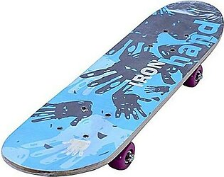 Skateboard Skate Board For Adults Skating - Medium - Blue