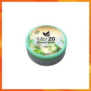 Mol20 Beard Balm - 10gm - Coconut Flavor