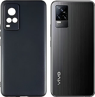 Vivo V21e 4g Black Soft Silicon Back Cover