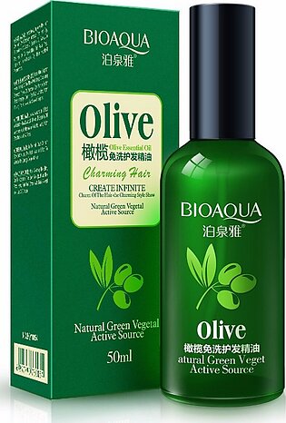 Bioaqua Olives Hair Essential Oils Dry & Damaged Hair Care 50ml - Bqy0054