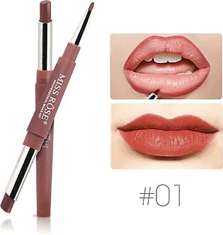 Miss Rose High Pigment 2 In 1 Lip Liner + Lipstick