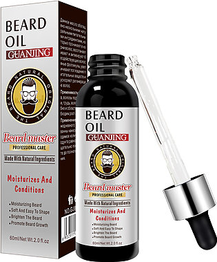 Guanjing 60ml Natural Beard Growth Oil Man Anti Hair Loss Gj81923