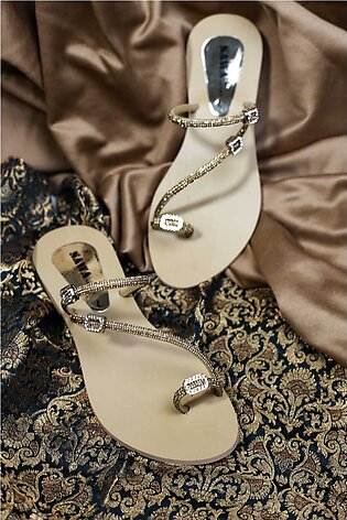 Flat Fancy Sandal For Women Or Girls-sawa Shoes -322