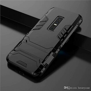 Vivo V17 Pro Armor Metal Ring Grip Shockproof Dual Layer Rugged Hard Cover