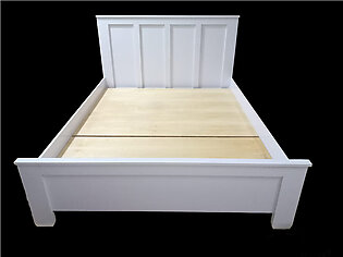 Revival Home Antique White Single And Queen Size Bed - Without Mattress