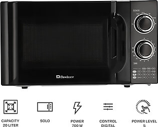Dawlance 20 Liters Solo Microwave Oven Dw Md 4 Black Heating Series