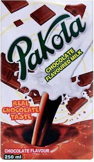 Pakola Chocolate Flavored Milk 250ml Pack Of 12