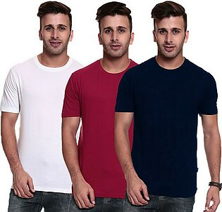 Pack of 3 Sherwani Type Summer Cotton T-Shirts For Men