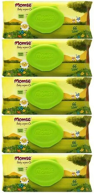 Momse Baby Wipes Super Soft Pack Of-5