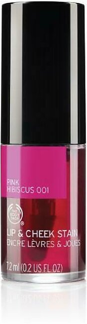 The Body Shop - Lip And Cheek Stain - Pink Hibiscus 001 7.2ml