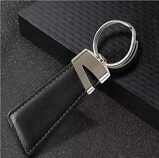 Stylish Key Chain Genuine Cow Leather Customized With Metal Keyring