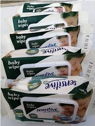 Baby Wipes Sensitive (5 Packs)