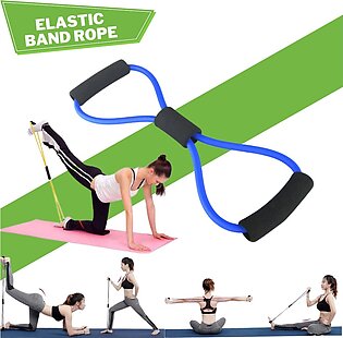 Figure 8 Resistance Band, Resistance Bands For Women Men, 8 Shaped Resistance Band For Arms, Chest Expander, Yoga Gym Fitness Pulling Rope 8 Word Elastic For Exercise Muscle Training Tubing