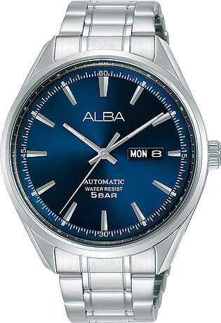 Alba - AL4139X1 - Automatic Stainless Steel Wrist Watch for Men