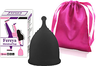 Imported Menstrual Cup Black Small Large Silicone Cups / Period Cup Silicone Feminine Care Female Fairy Hygiene