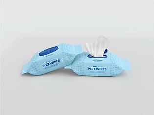 Pack Of 2 Sensitive Baby Cool Wet Wipes | Premium Wet Wipes